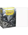 Προστατευτικά καρτών Dragon Shield Dual Sleeves - Matte Snow (100 τεμ.) - 2t