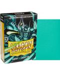 Προστατευτικά καρτών Dragon Shield Sleeves - Small Matte Mint (60 τεμ.) - 2t
