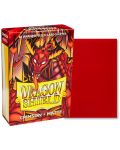 Προστατευτικά καρτών Dragon Shield Sleeves - Small Matte Crimson (60 τεμ.) - 2t