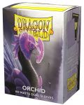 Προστατευτικά καρτών Dragon Shield Dual Sleeves - Matte Orchid (100 τεμ.) - 1t