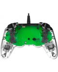 Χειριστήριο Nacon за PS4 - Wired Illuminated Compact Controller, crystal green - 5t