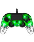 Χειριστήριο Nacon за PS4 - Wired Illuminated Compact Controller, crystal green - 1t