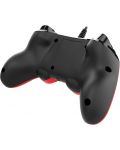 Χειριστήριο Nacon за PS4 - Wired Compact, κόκκινο - 4t