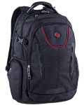 Σχολική τσάντα Pusle - Metropolytan, μαύρη - 1t