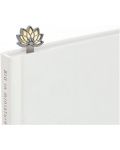 Διαχωριστικό βιβλίου Metalmorphose - Lotus Flower Pearl Gold - 3t