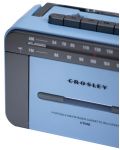 Ραδιοκασετόφωνο Crosley - CT102A-BG4, μπλε/γκρι - 3t