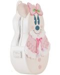 Σακίδιο πλάτης Loungefly Disney: Minnie Mouse - Pastel Figural Snowman - 2t