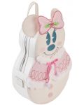 Σακίδιο πλάτης Loungefly Disney: Minnie Mouse - Pastel Figural Snowman - 3t