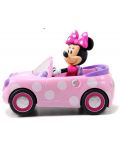 Τηλεκατευθυνόμενο αυτοκίνητο Jada Toys Disney - Minnie Mouse, με ειδώλιο - 3t