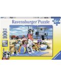 Παζλ Ravensburger από 100 XXL τεμάχια - Χωρίς σκυλιά στην παραλία  - 1t