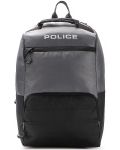 Σακίδιο πλάτης φορητού υπολογιστή Police - Kevin, 15.4", γκρι-μαύρο - 1t