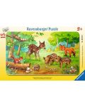 Παζλ Ravensburger 15 κομμάτια - Ζώα μωρά  - 2t