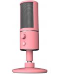 Μικρόφωνο Razer Seiren X - Quartz, ροζ - 1t