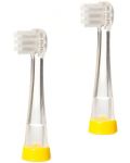 Ανταλλακτικές κεφαλές οδοντόβουρτσας  Brush Baby -Sonic,0-18 μηνών, 2 τεμάχια - 2t