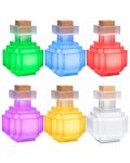 Ρέπλικα The Noble Collection Games: Minecraft - Illuminating Potion Bottle - 2t