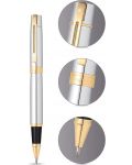 Στυλό   Sheaffer - 300,ασήμι με χρυσό - 3t