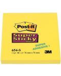 Αυτοκόλλητες σημειώσεις Post-it - Super Sticky, 90 φύλλα - 1t