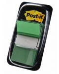 Αυτοκόλλητα ευρετήρια Post-it 680-3 - Πράσινο, 2,5 x 4,3 cm, 50 τεμάχια - 1t