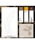 Αυτοκόλλητα φύλλα και ευρετήρια Victoria's Journals Florals - Χρυσό, σε σκληρή βάση - 1t