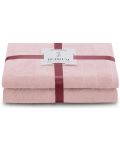 Σετ 2 πετσέτες AmeliaHome - Rubrum, ροζ - 1t
