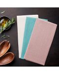 Σετ 9 πετσέτες κουζίνας AmeliaHome - Letyy, 50 x 70 cm, ροζ/λευκό/μπλε - 3t