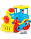 Συναρμολογούμενο παιχνίδι Polesie Toys - Τρένο - 3t