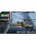 Μοντέλο για συναρμολόγηση Revell Στρατιωτικό ελικόπτερο AH-64A Apache - 7t