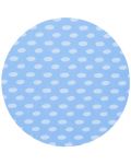 Πτυσσόμενο στρώμα ,60 х 120 х 6 cm,μπλε μπαλόνια - 4t