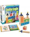Παιδικό παιχνίδι λογικής Smart Games Preschool Wood - Λογικό κάστρο - 3t