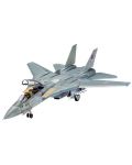 Συναρμολογημένο μοντέλο Revell Στρατιωτικό: Αεροσκάφος - Maverick's F-14A Tomcat (Top Gun) - 1t