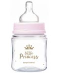 Μπουκάλι κατά των κολικών Canpol Easy Start - Royal Baby, 120 ml, ροζ - 2t