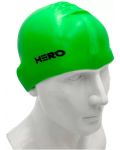 Σκουφάκι κολύμβησης HERO - Silicone Swimming Helmet, πράσινο - 2t