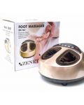 Μασάζ Shiatsu για  τα πόδια Zenet - Zet-762, 2 επιπέδων, καφέ - 3t