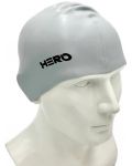 Σκουφάκι κολύμβησης HERO - Silicone Swimming Helmet, γκρι - 2t