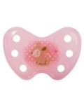 Πιπίλα σιλικόνης Baby Nova - Dentistar, 6-14 μ, ροζ ελάφι - 1t