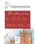 Βιβλίο σκίτσων Hahnemuhle Britania - 30 x 40 cm,χαρτί θερμής πίεσης, 12 φύλλα - 1t