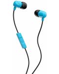 Ακουστικά με μικρόφωνο Skullcandy - JIB, μπλε/μαύρα - 1t