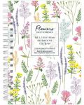 Βιβλίο σκίτσων Drasca Flowers - Βότανα, A6, 60 φύλλα - 1t