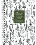 Βιβλίο σκίτσων Drasca Flowers - Βότανα, A5, 60 φύλλα - 1t