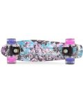  Skateboard Byox - Graffiti Pink, με μαύρη βάση, 56 εκ - 2t