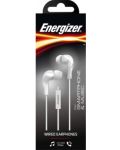 Ακουστικά με μικρόφωνο Energizer - CIA5, λευκά  - 2t