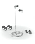 Ακουστικά με μικρόφωνο JLab - JBuds Pro Signature, λευκά/γκρι - 2t