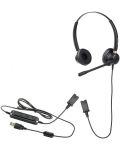 Ακουστικά με μικρόφωνο Tellur - Voice 520N, μαύρα - 2t