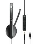 Ακουστικά με μικρόφωνο EPOS - Sennheiser ADAPT 165, USB-C, μαύρο - 5t