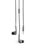 Ακουστικά με μικρόφωνο Boompods - Bassline, γκρι - 1t