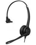 Ακουστικά με μικρόφωνο Axtel - ELITE HDvoice mono NC, μαύρα - 2t