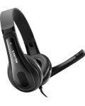 Ακουστικά με μικρόφωνο Canyon - CHSU-1, μαύρα - 2t