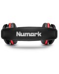 Ακουστικά Numark - HF175, DJ, μαύρα/κόκκινα - 5t
