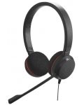 Ακουστικά με μικρόφωνο Jabra - EVOLVE 20 MS Stereo NC, μαύρα - 1t