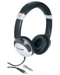 Ακουστικά Numark - HF125, DJ, μαύρα/ασημί - 4t